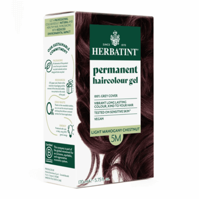 Herbatint Permanent Hair Colour Gel 5M Light Mahohany Chestnut 170ml