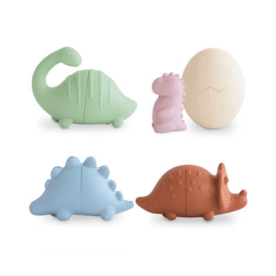 Mushie Bath Play Set - Dino