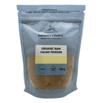 Nature's Choice Organic Raw Cacao Powder 200g