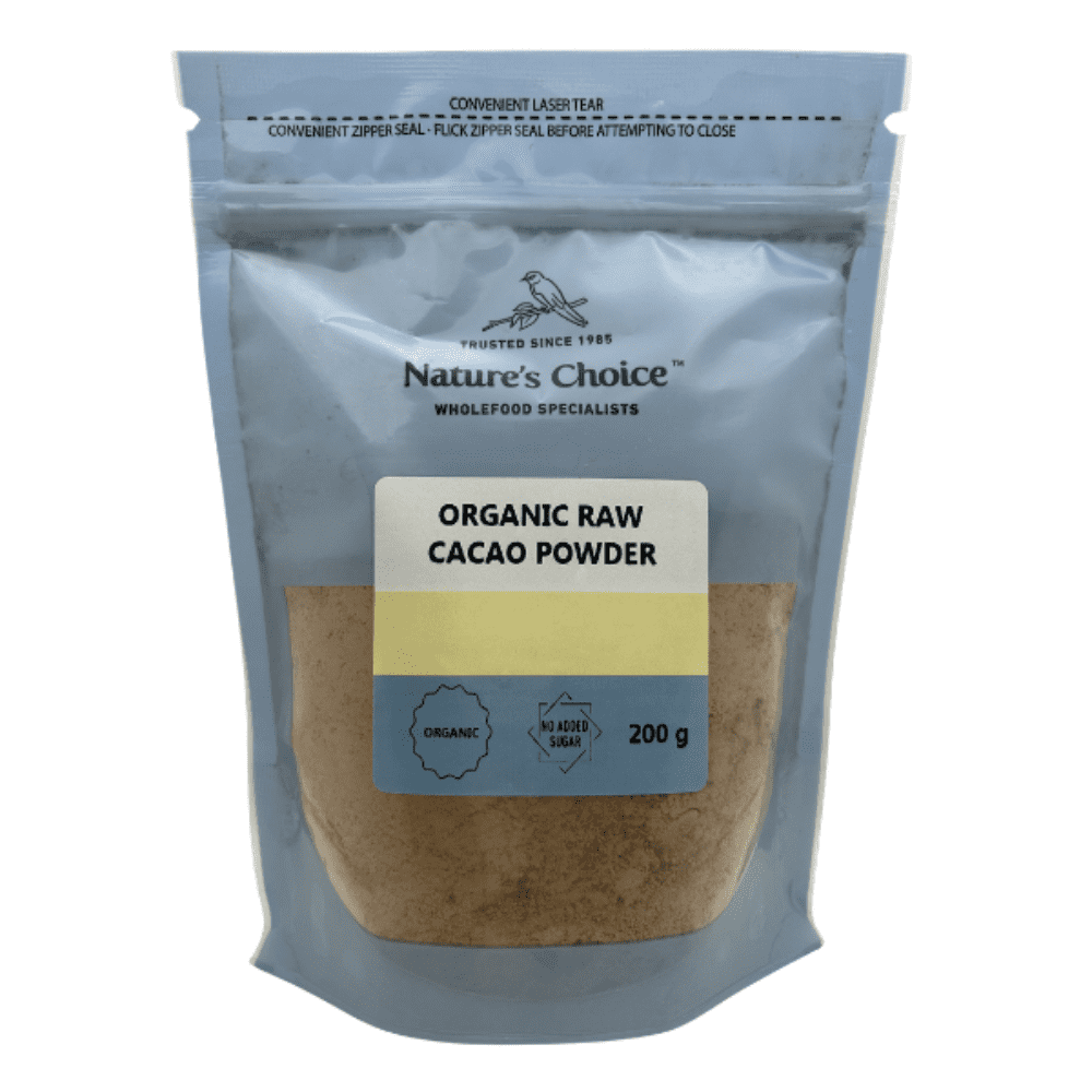 Nature's Choice Organic Raw Cacao Powder 200g