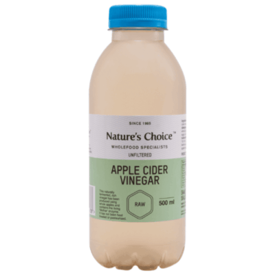 Nature's Choice Raw Apple Cider Vinegar Unfiltered 500ml