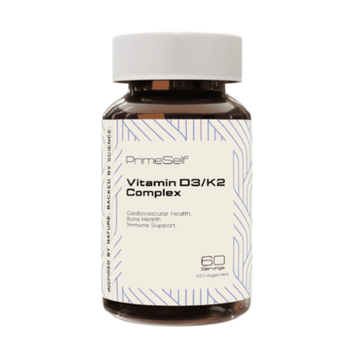 PrimeSelf Vitamin D3/K2 Complex Capsules 60