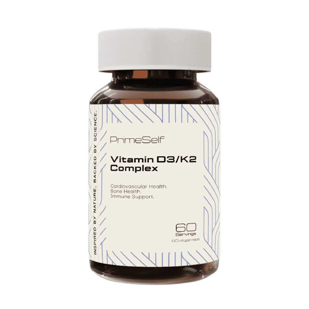 PrimeSelf Vitamin D3/K2 Complex Capsules 60