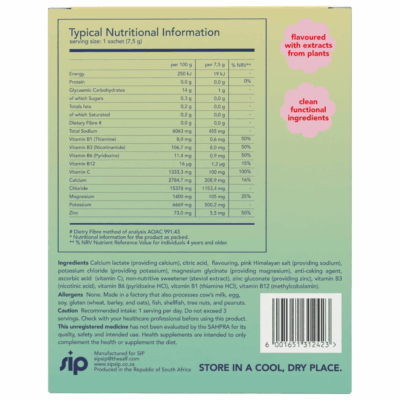 Sip Electrolytes Citrus Spark – 1 Sachet