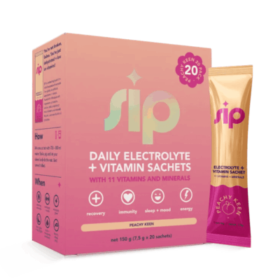 Sip Electrolytes Peachy Keen 20 Sachets