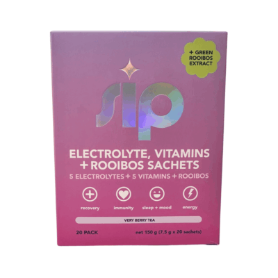 Sip Electrolytes + Rooibos Very Berry Tea 20 Sachets