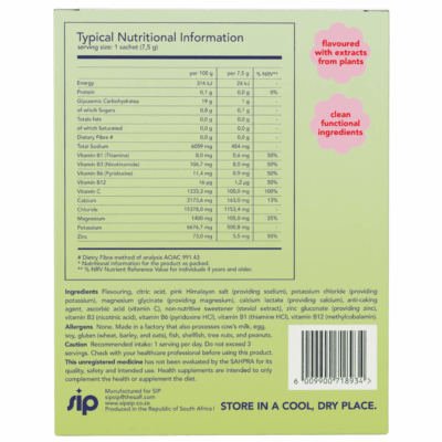 Sip Electrolytes Tropic Pop – 1 Sachet