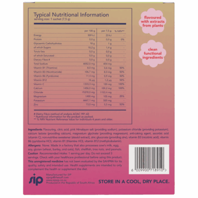 Sip Electrolytes Watermelon Whirl – 1 Sachet