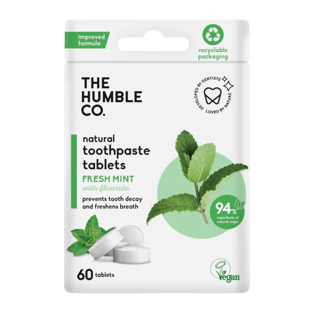 The Humble Co. Natural Toothpaste Tablets Fresh Mint 60 Tablets