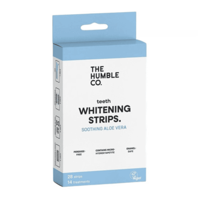 The Humble Co. Teeth Whitening Strips Soothing Aloe Vera 28 Strips