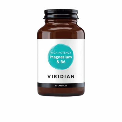 Viridian High Potency Magnesium & B6 / 30 Capsules