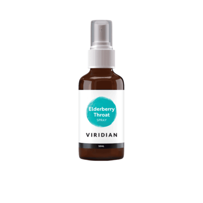 Viridian Organic Elderberry Throat Spray 50ml