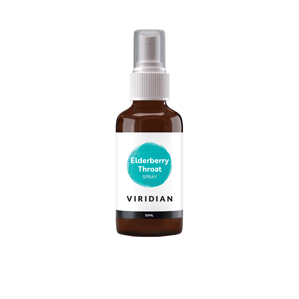 Viridian Organic Elderberry Throat Spray 50ml