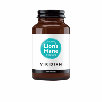 Viridian Organic Lion's Mane Extract 30 Capsules