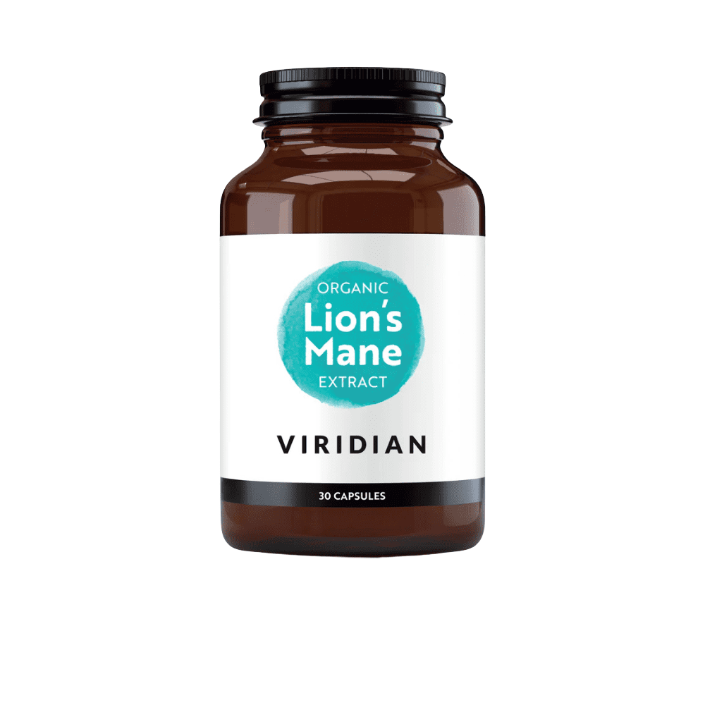 Viridian Organic Lion's Mane Extract 30 Capsules