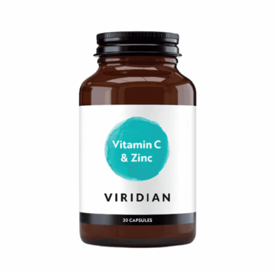 Viridian Vitamin C & Zinc 30 Capsules