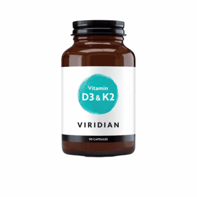 Viridian Vitamin D3 & K2 90 Capsules