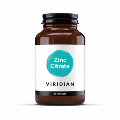 Viridian Zinc Citrate 30 Capsules