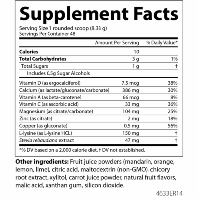 Aim CalciAim Calcium & Magnesium – 400g Powder