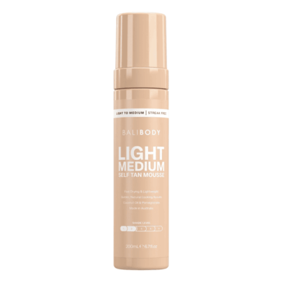 Bali Body Self Tanning Mouse - Light to Medium 200ml