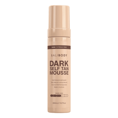 Bali Body Self Tanning Mousse Dark 200ml