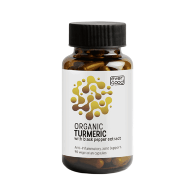 Ever Good Organic Turmeric + Black Pepper - 90 VegCaps