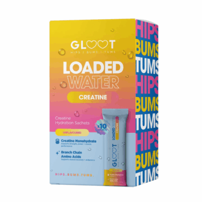 Gloot Loaded Water Creatine - Unflavoured 10 Sachets