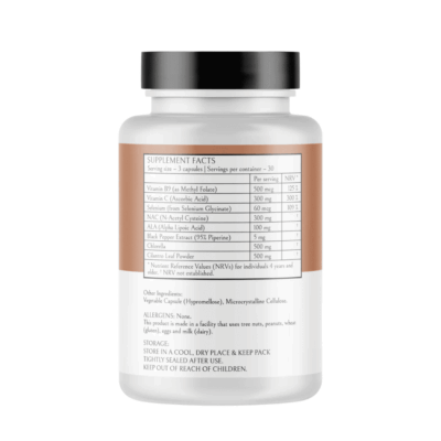Remedy Greens Heavy Metal Cleanse 90 Capsules