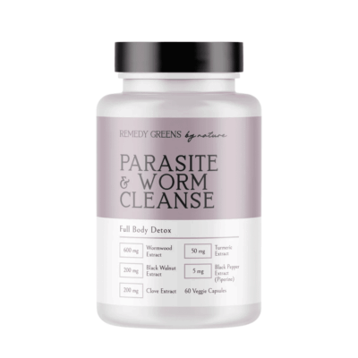 Remedy Greens Parasite & Worm Cleanse 60 Capsules