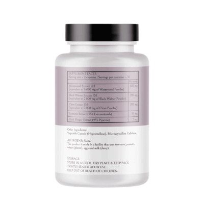 Remedy Greens Parasite & Worm Cleanse 60 Capsules