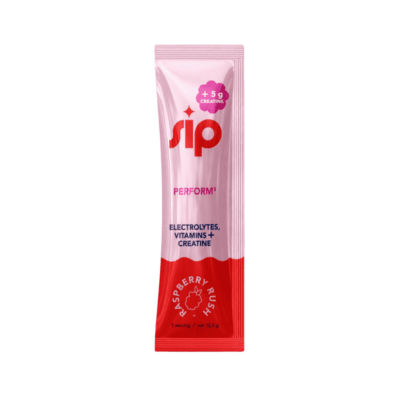 Sip Electrolytes + Creatine Raspberry Rush Sachet 12.5g