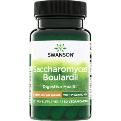 Swanson Saccharomyces Boulardii 30 Capsules